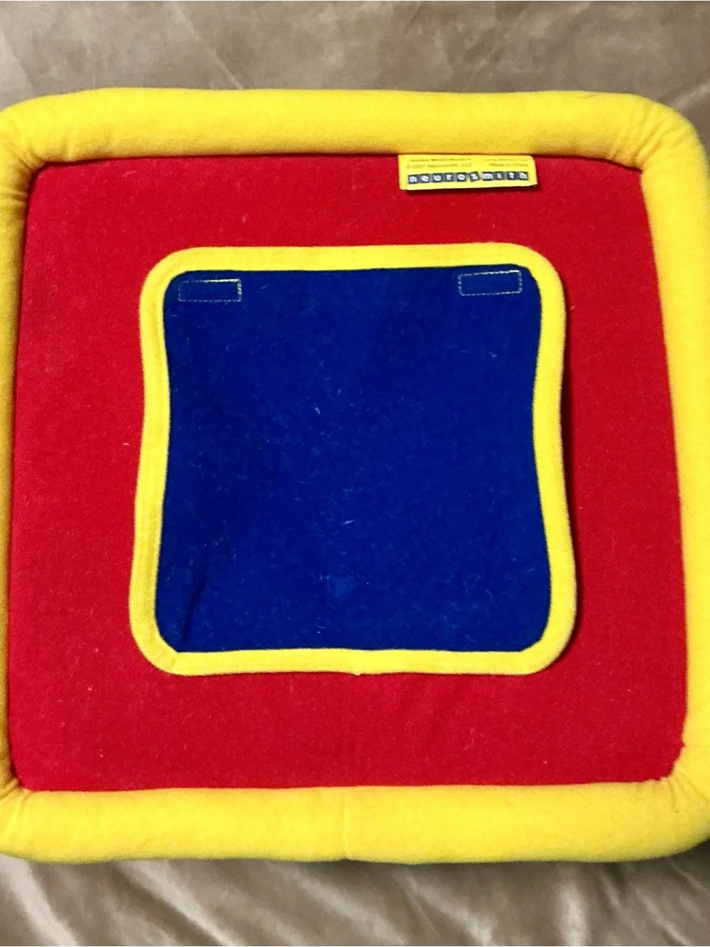 Neurosmith Jumbo Learning Block Plush Activity Toy